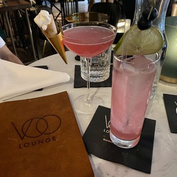 VOO Lounge - Left: Rendezvous, Right: Fruit Salad Fizz - Lounges Near Me - Kansas City, Missouri