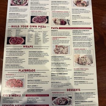 Pete's Restaurant & Brewhouse - Pizza Near Me - Rocklin, California