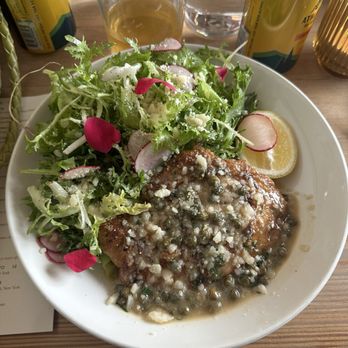 Bar Toti - Chicken piccata - Wine Bars Near Me - Austin, Texas