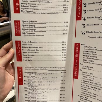 Hibachi Steakhouse - Menu !! August 2022 - Japanese Near Me - Anaheim, California