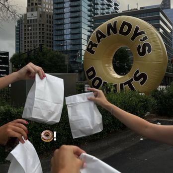 Randy’s Donuts - Togo bags! - Donuts Near Me - Atlanta, Georgia