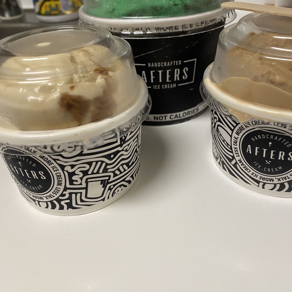 Afters Ice Cream - Saigon Coffee.  Mint Monster , Cookie Monster, Cookie Butter - Ice Cream & Frozen Yogurt Near Me - Alhambra, California