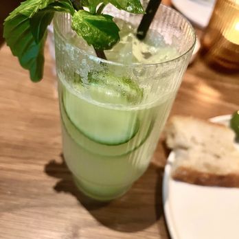 Bastia - Cucumber pistachio soda - Mediterranean Near Me - Philadelphia, Pennsylvania