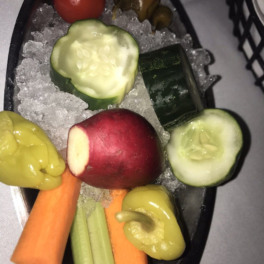 Dal Rae Restaurant - Carrots and celery - Steakhouses Near Me - Pico Rivera, California