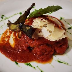 TavernAllegra - Swordfish parmigiana with eggplant