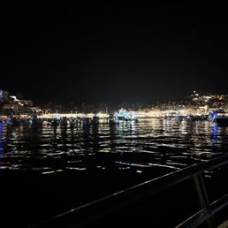 Avalon harbor from the water Avalon harbor from the water