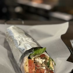 Troy Greek Cuisine - Melitzano Wrap