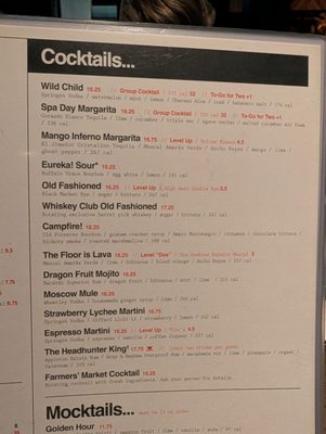 Menu photo 1 Eureka! Aliso Viejo, CA Menu photo 1 Eureka! Aliso Viejo, CA