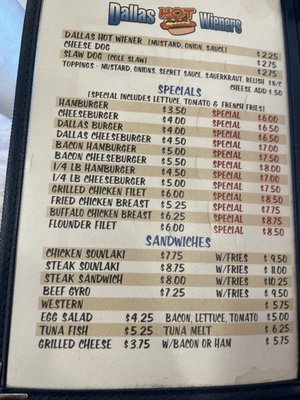 Menu photo 2 Dallas Hot Weiners Saugerties, NY Menu photo 2 Dallas Hot Weiners Saugerties, NY
