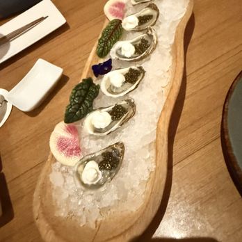 Kata Robata - East coast oyster with caviar - Sushi Bars Near Me - Houston, Texas Kata Robata - East coast oyster with caviar - Sushi Bars Near Me - Houston, Texas