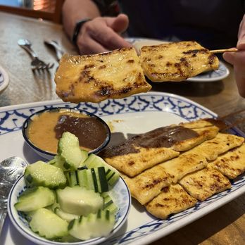 Khobkoon Thai Cuisine - Chicken satay - Thai Near Me - Roseville, California