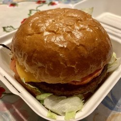 OK Pizza - Mushroom Burger