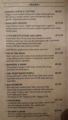 Menu photo 4 Royal Mile Tavern Edinburgh, EDH Menu photo 4 Royal Mile Tavern Edinburgh, EDH