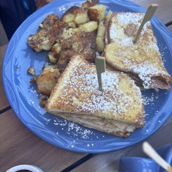 The Breakfast Club at Midtown - Monte Cristo with herb potatoes - New American Near Me - Mountain View, California
