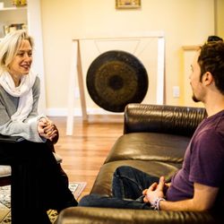 Jennifer Matson Sound Healer and Hypnotherapist - Jennifer Matson meets clients for hypnotherapy