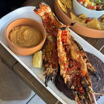 Esperanza on the Rooftop - Prawn special. - Beer Bar Near Me - Paso Robles, California