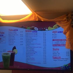 Jorge's Paleteria & Neveria - Menu
