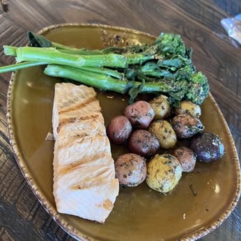 Urban Plates - Salmon plate no Dijon :) - New American Near Me - Irvine, California Urban Plates - Salmon plate no Dijon :) - New American Near Me - Irvine, California