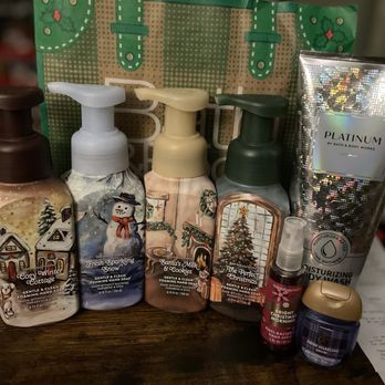 Bath & Body Works - The had a really good sale. And look how cute the designs are for the holidays! - Cosmetics & Beauty Supply Near Me - Fresno, California Bath & Body Works - The had a really good sale. And look how cute the designs are for the holidays! - Cosmetics & Beauty Supply Near Me - Fresno, California