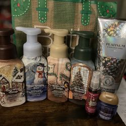 Bath & Body Works - The had a really good sale. And look how cute the designs are for the holidays!
