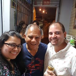 Esquina El Watusi - With the most amazing person who started talking to us and made us meet his friends...