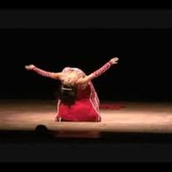 Ilham Belly Dance Academy - Ilham performing a back bend