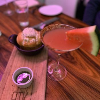 STK Steakhouse Bellevue - Spiced Watermelon - hold on to your drink if you order it - Steakhouses Near Me - Bellevue, Washington