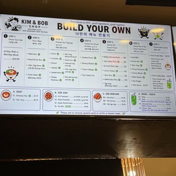 Kim & Bob Shop - Menu - Korean Near Me - New York, New York Kim & Bob Shop - Menu - Korean Near Me - New York, New York