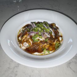 Aloo Tikki Chana Chaat