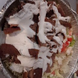 Gyro Over Rice Bowl Gyro Over Rice Bowl