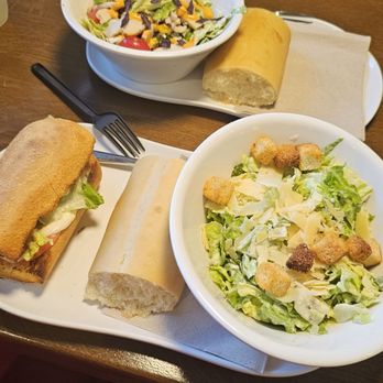 Panera Bread - Caprese sandwich caesar salad and southwest salad - Salad Near Me - Grovetown, Georgia Panera Bread - Caprese sandwich caesar salad and southwest salad - Salad Near Me - Grovetown, Georgia
