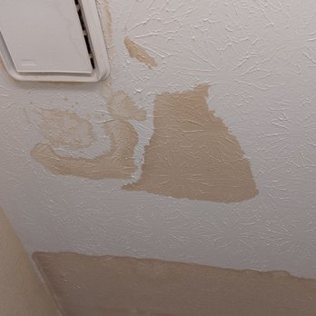 The Bentley at Marietta - Guest bathroom ceiling for several months, upstairs neighbor used a broken washer all day, at least 10 loads. - Apartments Near Me - Marietta, Georgia