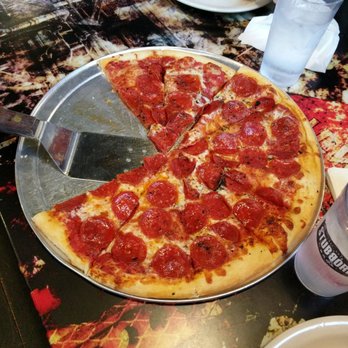 Trackside Pizza - Pepperoni large pizza - Pizza Near Me - Sumner, Washington