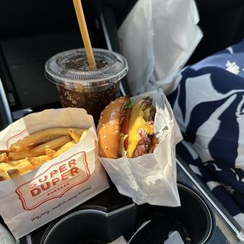 Super Duper Burgers - The "Meal Deal" - Burgers Near Me - Roseville, California