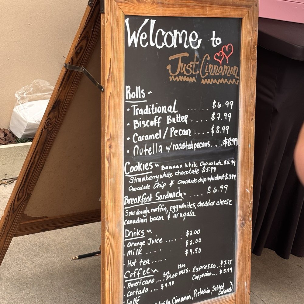 Just Cinnamon - Menu - Desserts Near Me - Bakersfield, California Just Cinnamon - Menu - Desserts Near Me - Bakersfield, California