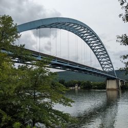 Shelby Rhinehart Bridge - Shelby Rhinehart Bridge, South Pittsburg TN