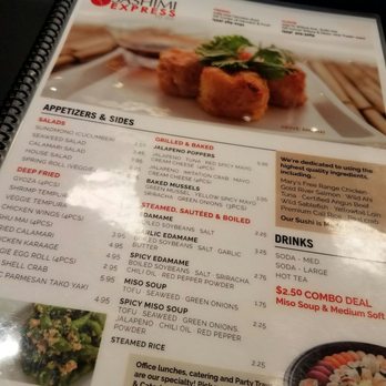 Sashimi Express - Sushi Bars Near Me - Clovis, California