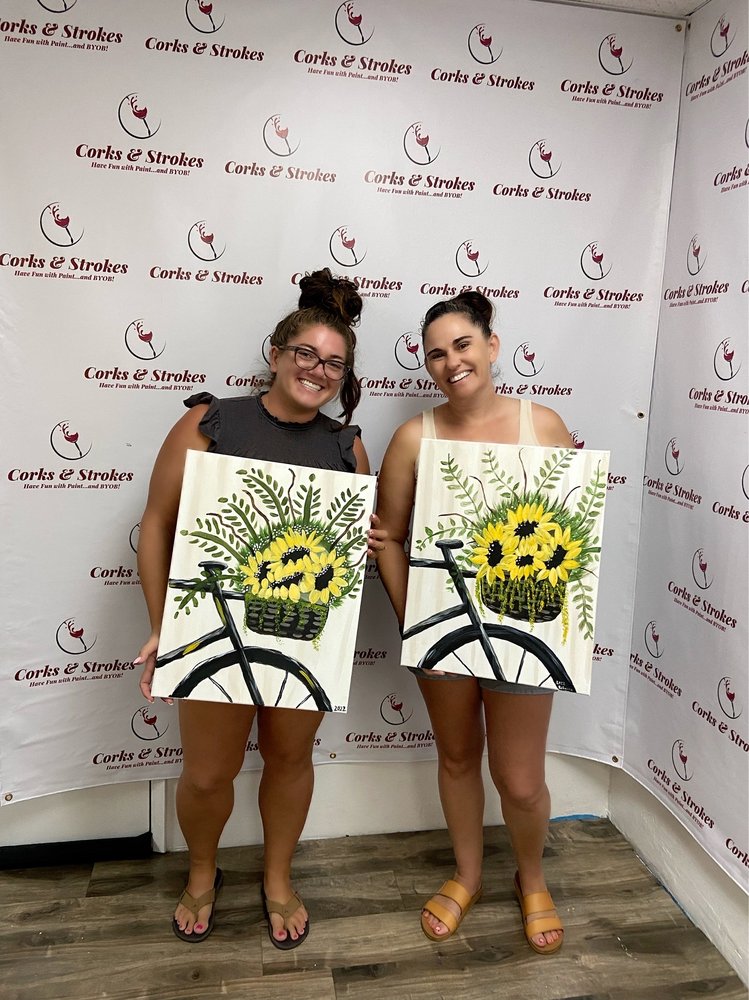 CORKS & STROKES 55 Photos & 17 Reviews 2623 F St, Bakersfield, California Paint & Sip