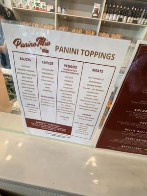 Menu photo 2 Panino Mio Burnaby, BC