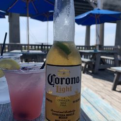 Tip-Sea drink and Corona