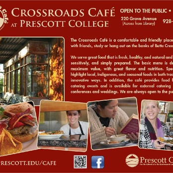 Prescott College Crossroads Cafe - information about the cafe - New American Near Me - Prescott, Arizona Prescott College Crossroads Cafe - information about the cafe - New American Near Me - Prescott, Arizona