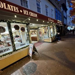 Outside