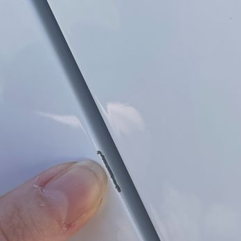 Modesto Window Tint - And the deep scratch on the inner part of my back passenger door - Car Window Tinting Near Me - Modesto, California