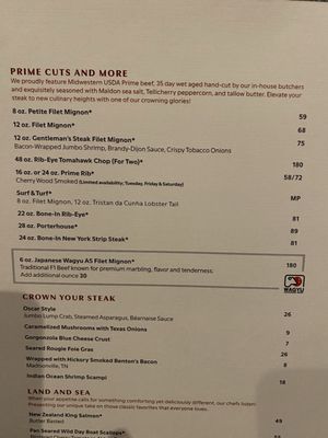 Menu photo 8 High Steaks Lincoln, CA
