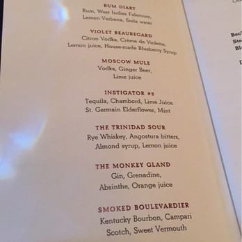 Bouchon - Cocktail menu - French Near Me - Yountville, California Bouchon - Cocktail menu - French Near Me - Yountville, California