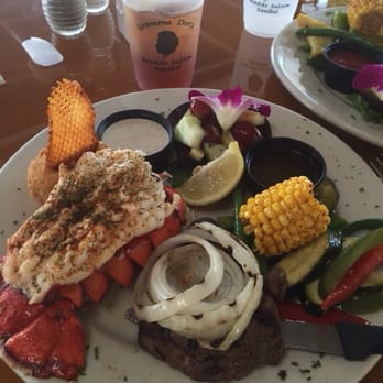 Gramma Dot's - Surf and Turf dinner. Delicious! - Seafood Near Me - Sanibel, Florida Gramma Dot's - Surf and Turf dinner. Delicious! - Seafood Near Me - Sanibel, Florida