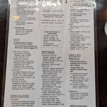 Ruth's Parkside Cafe - Lunch menu at Ruth's. - New American Near Me - Cincinnati, Ohio