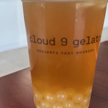 Cloud 9 Gelato - Peach lychee! - Donuts Near Me - Chesterfield, Virginia Cloud 9 Gelato - Peach lychee! - Donuts Near Me - Chesterfield, Virginia