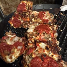 Deep dish Sicilian Deep dish Sicilian
