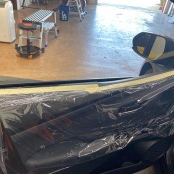 Zero Tint - Prep for tinting - Car Window Tinting Near Me - Rowland Heights, California Zero Tint - Prep for tinting - Car Window Tinting Near Me - Rowland Heights, California